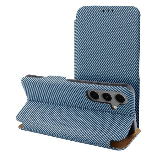 ΘΗΚΗ FOLIO SIDE MAGNET BOOK CASE SAMSUNG A35 BLUE