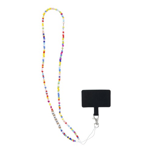 PENDANT PIXIE FOR THE PHONE / CORD LENGTH 68cm / (34cm iN the loop) / ON NECK-BEADS