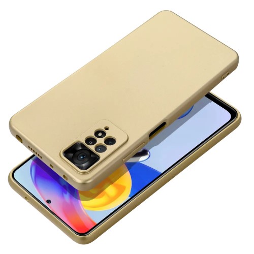 ΘΗΚΗ ΚΙΝ. ΤΗΛ. METALLIC XIAOMI REDMI NOTE 14 PRO 4G GOLD