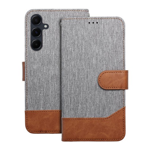 ΘΗΚΗ ΚΙΝ. ΤΗΛ. JEANS BOOK SAMSUNG A56 5G GRAY