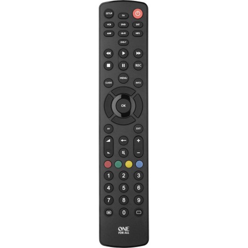 ONE FOR ALL CONTOUR UNIVERSAL REMOTE URC1280 8 DEVICES