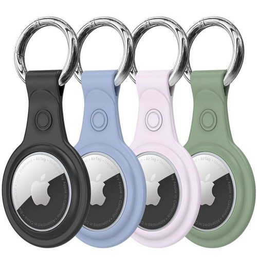 DUX DUCIS TPU SECURE HOLDER WITH KEY RING APPLE AIRTAG (4 PACK)