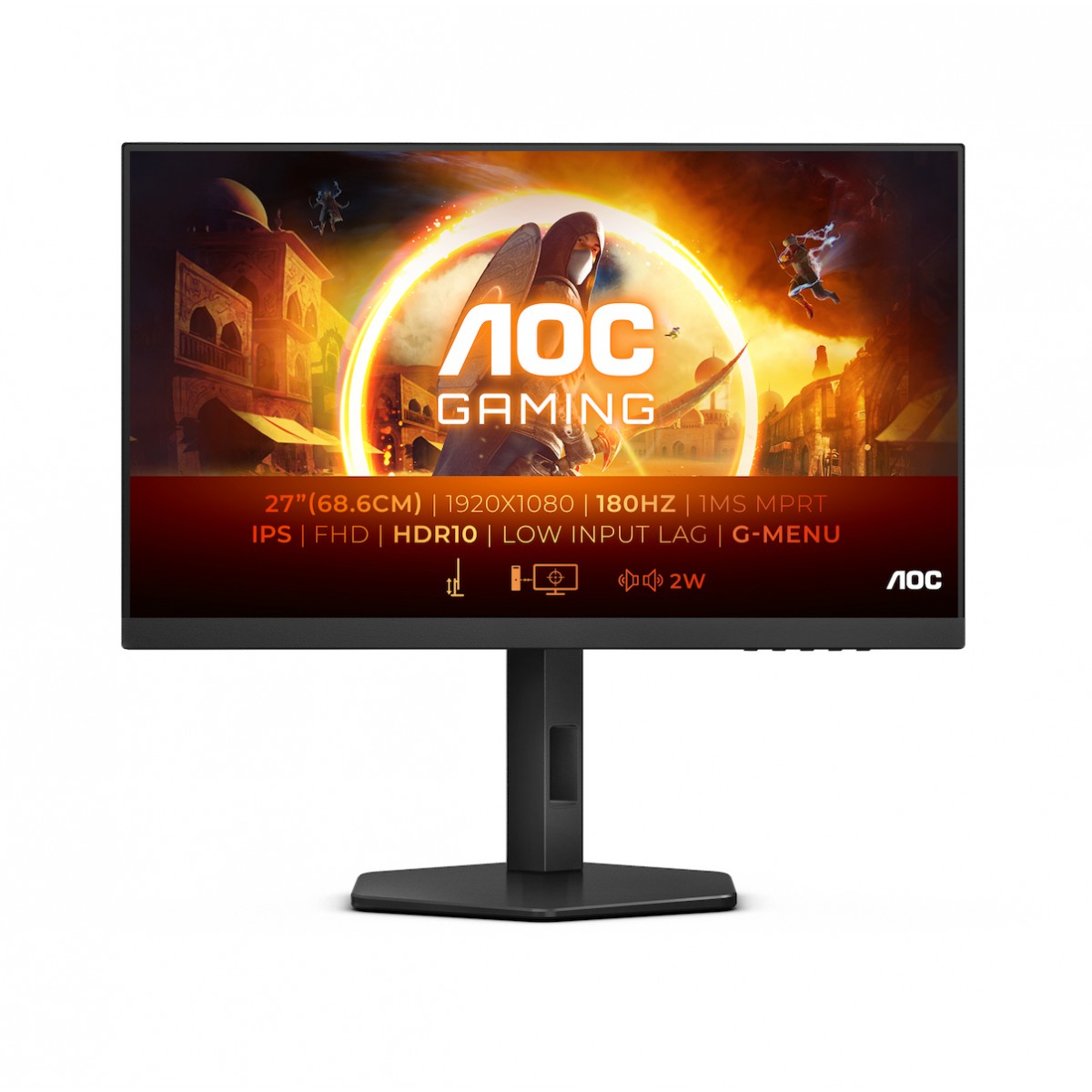 MONITOR AOC 27G4X 27" GAMING FHD 1920X1080