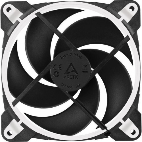 COOLING CASE FAN ARCTIC BIONIX P120 PRESSURE OPTIMISED 120mm GAMING PWM PST WHITE ACFAN00116A
