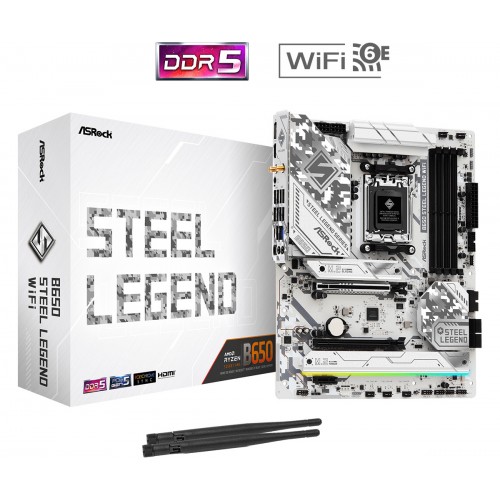 MOTHERBOARD ASROCK B650 STEEL LEGEND WIFI AMD AM5 90-MXBN90-A0UAYZ