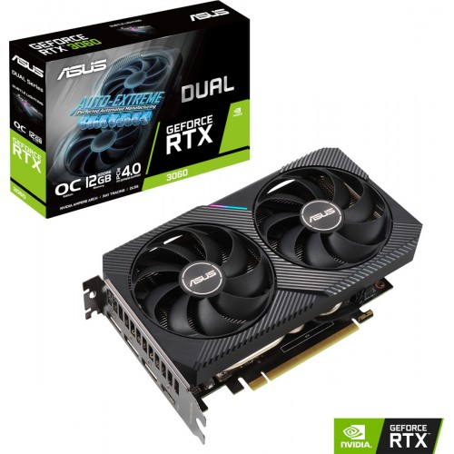 ASUS GEFORCE RTX 3060 12GB DUAL V2 OC 90YV0GB2-M0NA10