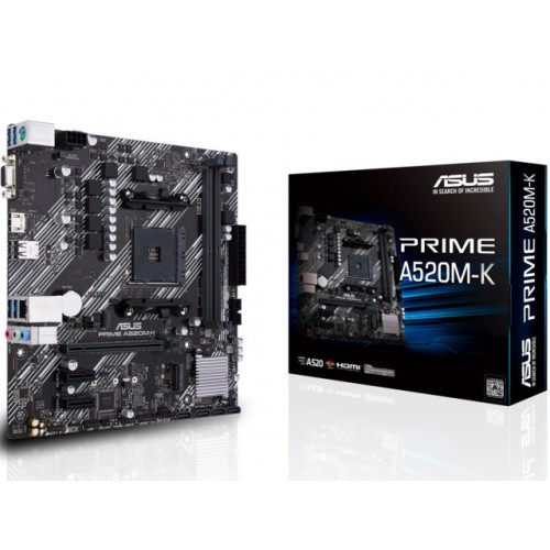 MOTHERBOARD ASUS PRIME A520M-K 90MB1500-M0EAY0