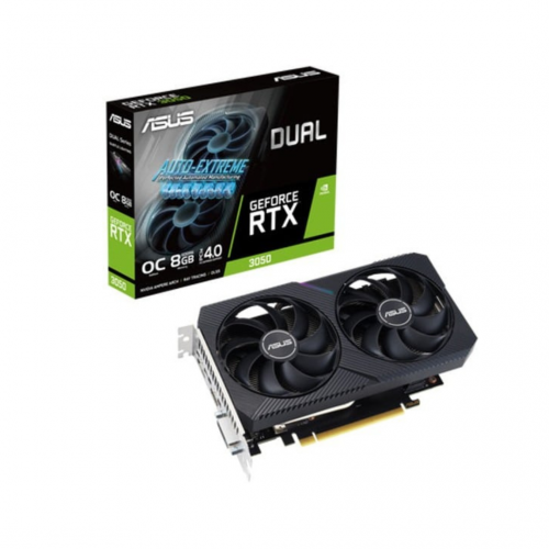 VGA ASUS GEFORCE RTX 3050 8GB DUAL OC LHR V2 90YV0GH6-M0NA00