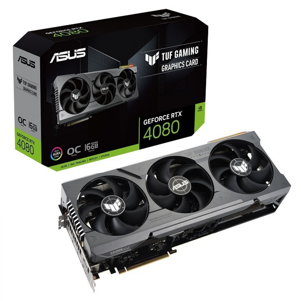 VGA ASUS GEFORCE RTX4080 16GB TUF GAMING OC 90YV0IB0-M0NA00