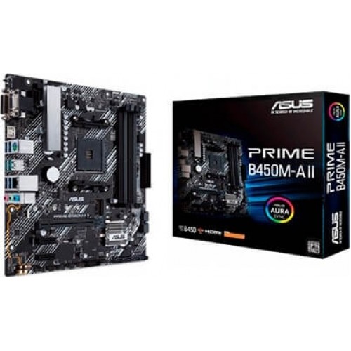 MOTHERBOARD ASUS PRIME B450M-A II AM4 90MB15Z0-M0EAY0