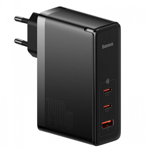 BASEUS CHARGER PRO FAST 140W GAN5 BLACK