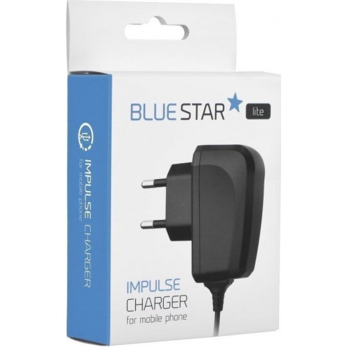 CHARGER BLUE STAR MICRO USB 1A UNIVERSAL WITH CABLE LITE (5901737411549)