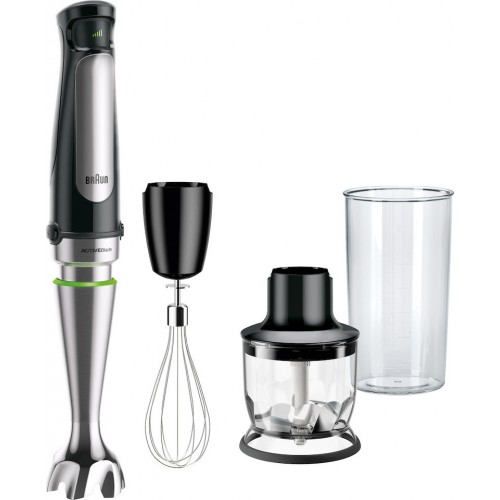 BRAUN MQ 7025 X MULTIQUICK 7 BLACK/STAINLESS STEEL