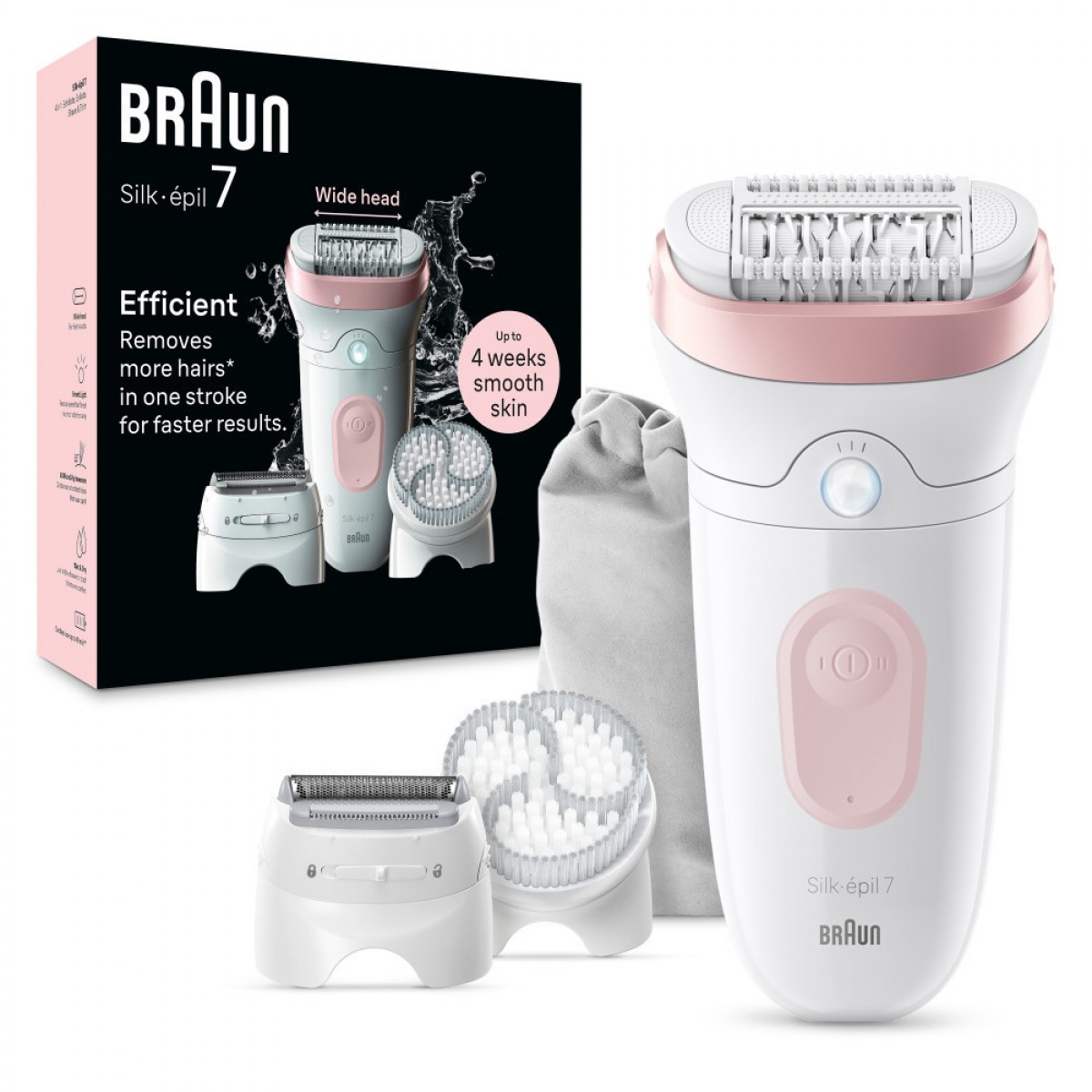 BRAUN SILK EPIL 7 SE7060 EPILATOR