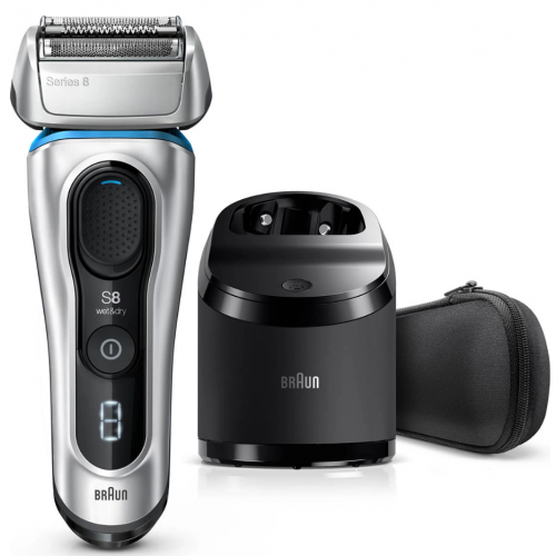 BRAUN SERIES 8 8370CC RECHARCHABLE FACIAL SHAVER