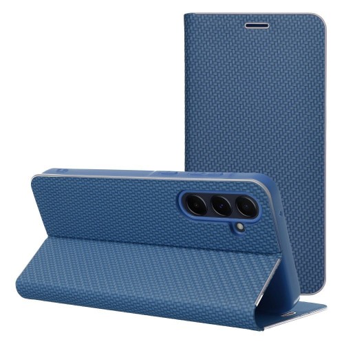 ΘΗΚΗ ΓΙΑ SAMSUNG GALAXY A17 LUNA BOOK CARBON BLUE