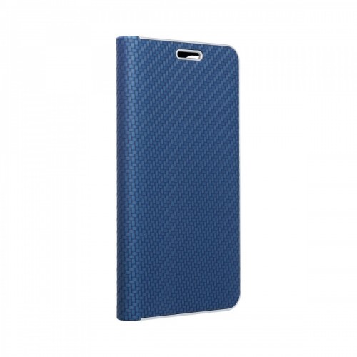 ΘΗΚΗ ΓΙΑ APPLE IPHONE 14 PRO MAX FORCELL LUNA BOOK CARBON BLUE