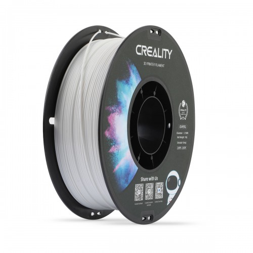 CREALITY3D CR-PETG 3D PRINTER FILAMENT SPOOL 1.75mm WHITE 3301030034