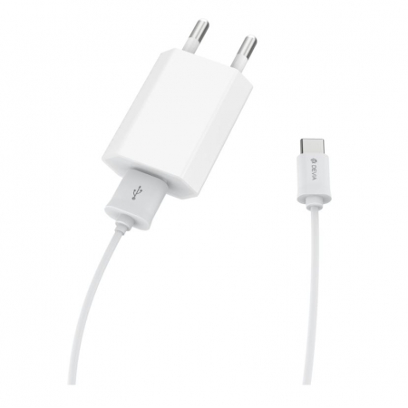 Devia Smart Charger Suit For USB-C White