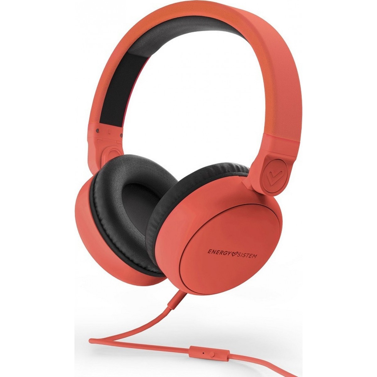 HEADPHONES ENERGY SISTEM STYLE 1 CHILI RED 448838