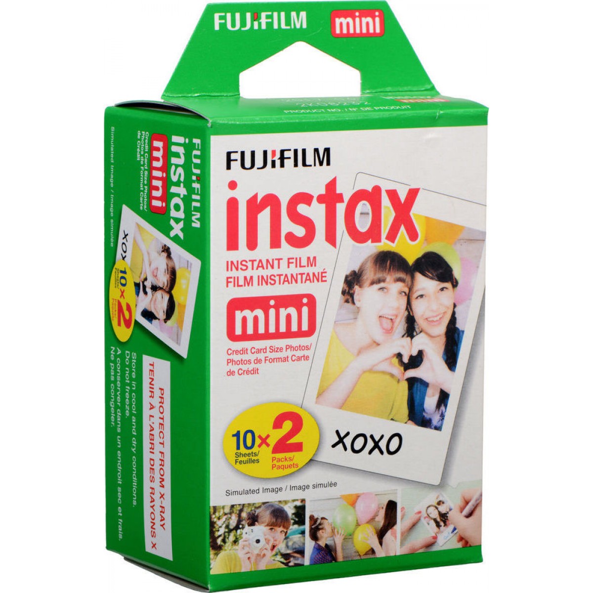 FILM FUJIFILM INSTAX COLOR 10x2 PACK CREDIT CARD SIZE