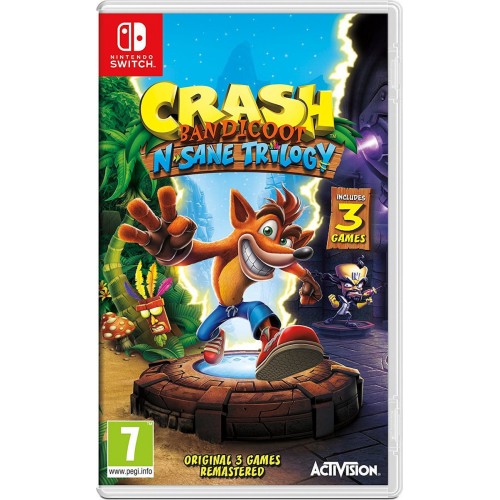NINTENDO SWITCH CRASH BANDICOOT N.SANE TRILOGY GAME