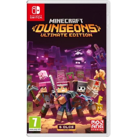 NINTENDO SWITCH MINECRAFT DUNGEONS ULTIMATE EDITION GAME