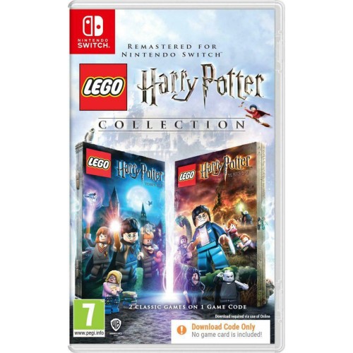 NINTENDO SWITCH LEGO HARRY POTTER YEARS 1-7 CODE IN A BOX GAME
