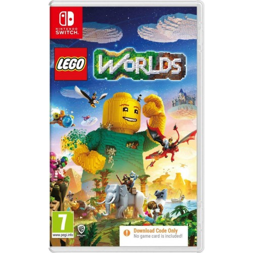 NINTENDO SWITCH LEGO WORLDS CODE IN A BOX GAME