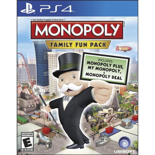 PS4 MONOPOLY FAMILY FUN PACK GAME