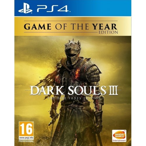 PS4 DARK SOULS 3 THE FIRE FADES GAME OF THE YEAR GAME