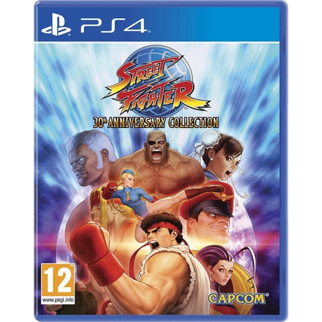 PS4 STREET FIGHTER 30TH ANNIVERSARY COLLECTION GAME