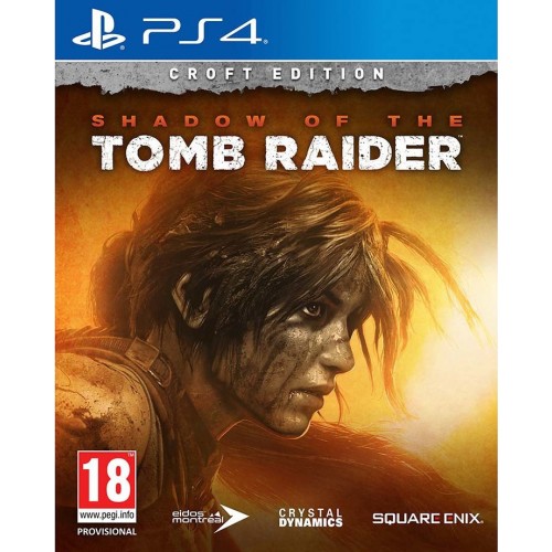 PS4 SHADOW OF TOMB RAIDER CROFT EDITION GAME