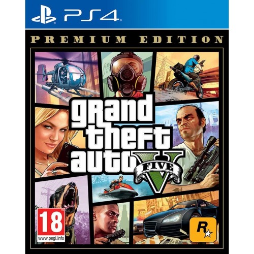 PS4 GRAND THEFT AUTO V PREMIUM EDITION GAME