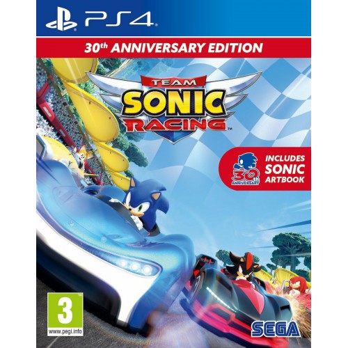 PS4 TEAM SONIC RACING 30th ANNIVERSARY EDITION GAME