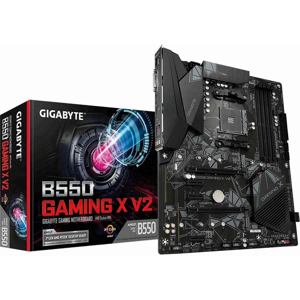 MOTHERBOARD GIGABYTE B550 GAMING X V2 AM4