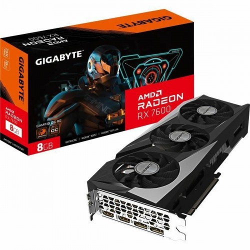 VGA GIGABYTE RADEON RX 7600 GAMING 8GB OC