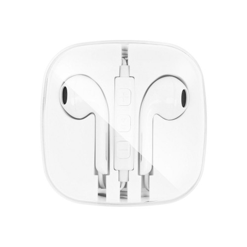 EARPHONES STEREO ANDROID NEW BOX HR-ME25 WHITE