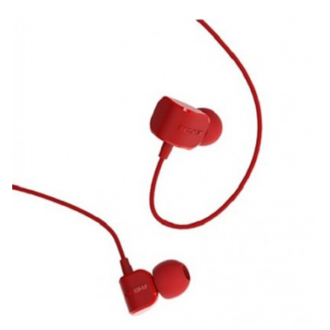 HANDSFREE REMAX RM-502 UNIVERSAL CANDY IN-EAR HEADPHONE RED