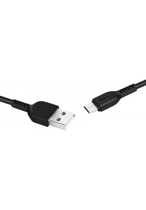 CABLE HOCO EASY CHARGED MICRO CHARGING X13 1m BLACK