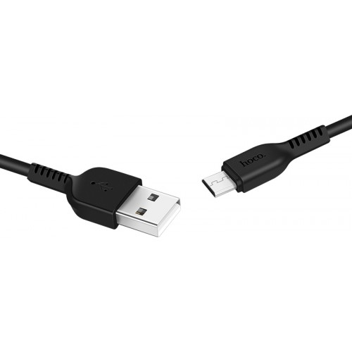 CABLE HOCO EASY CHARGED MICRO CHARGING X13 1m BLACK