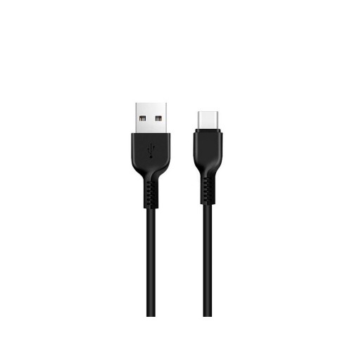 CABLE HOCO FLASH CHARGING DATA CABLE TYPE C X20 1m BLACK