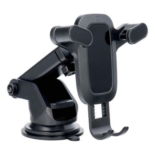 CAR HOLDER PHONE FOR WINDSHIELD  / CENTER CONSOLE GRAVITY X3-2 (ADJUSTABLE HANDLE ARM) BLACK