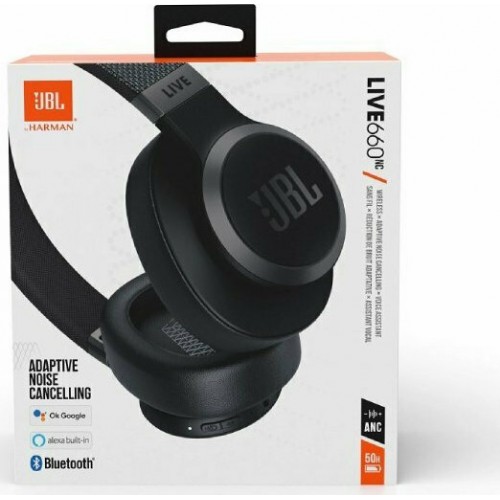 JBL LIVE 660NC OVER EAR BLUETOOTH HEADSET BLACK EU