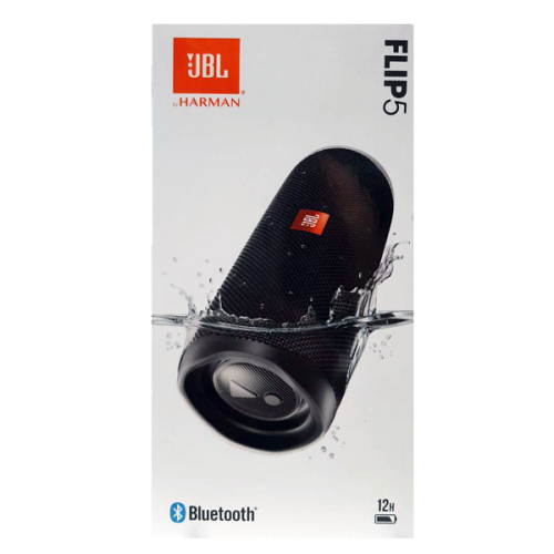 JBL FLIP 5 PORTABLE BLUETOOTH SPEAKER BLACK