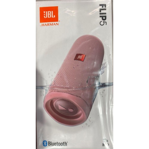 JBL FLIP 5 PORTABLE BLUETOOTH SPEAKER PINK