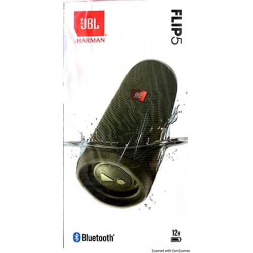 JBL FLIP 5 PORTABLE BLUETOOTH SPEAKER GREEN
