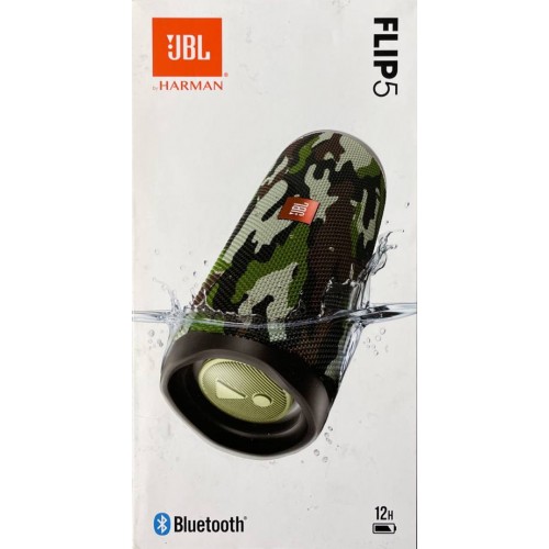 JBL FLIP 5 PORTABLE BLUETOOTH SPEAKER SQUAD