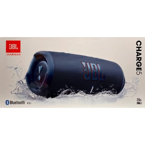 JBL CHARGE 5 BLUETOOTH WIRELESS SPEAKER BLUE