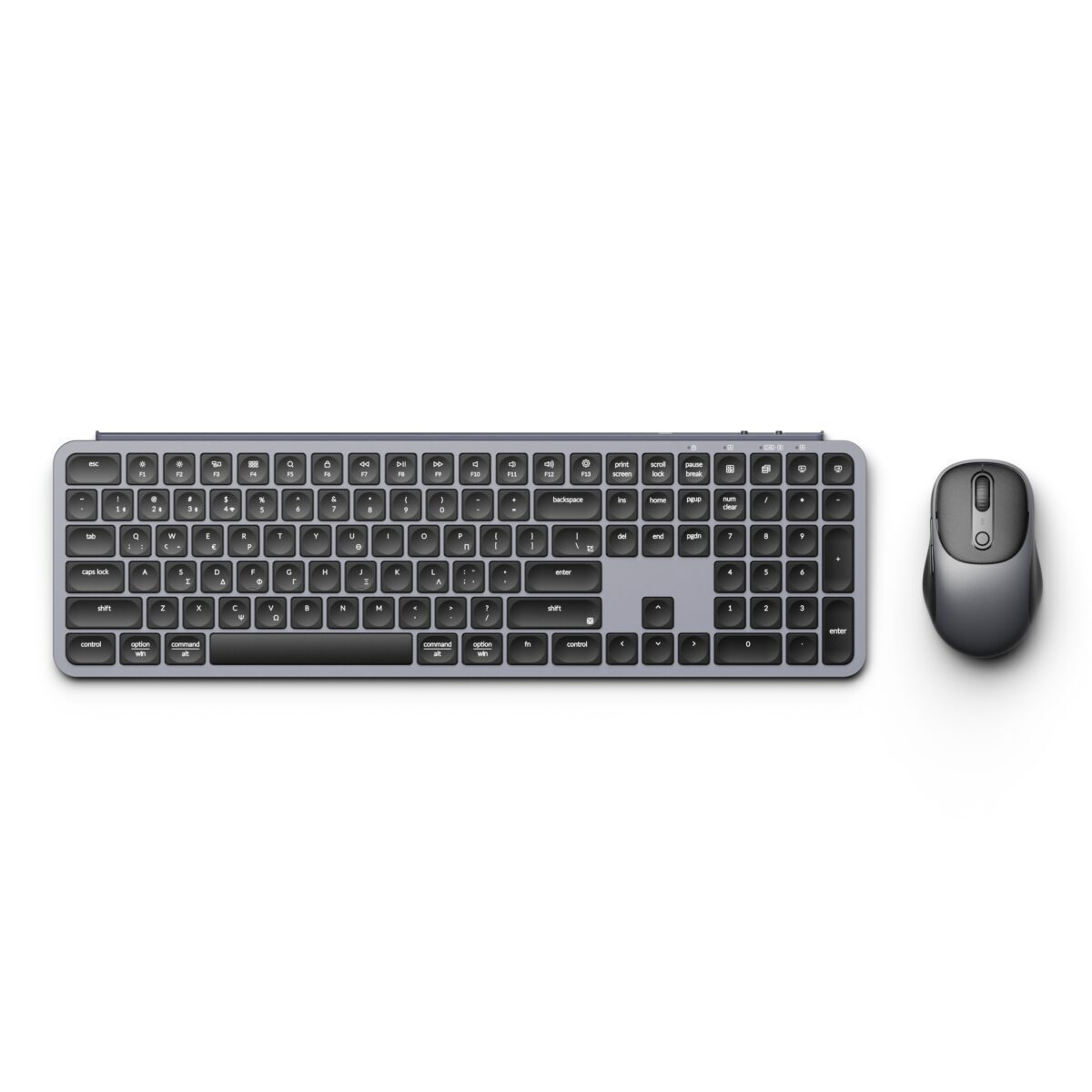 KEYBOARD KEYCHRON B6 PRO COMBO KCBD4-GR ULTRASLIM WIRELESS BT GREY